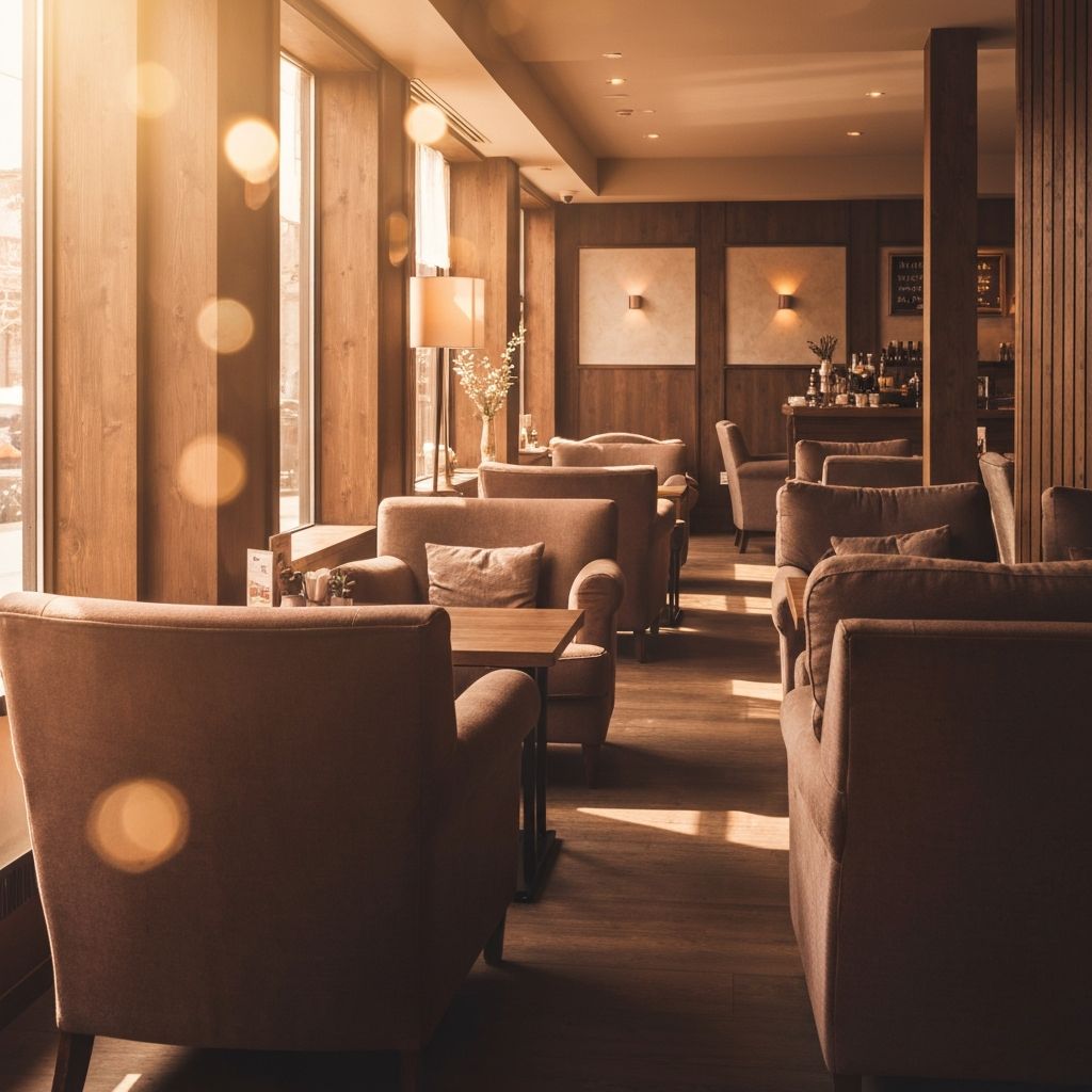 くつろげるカフェ空間